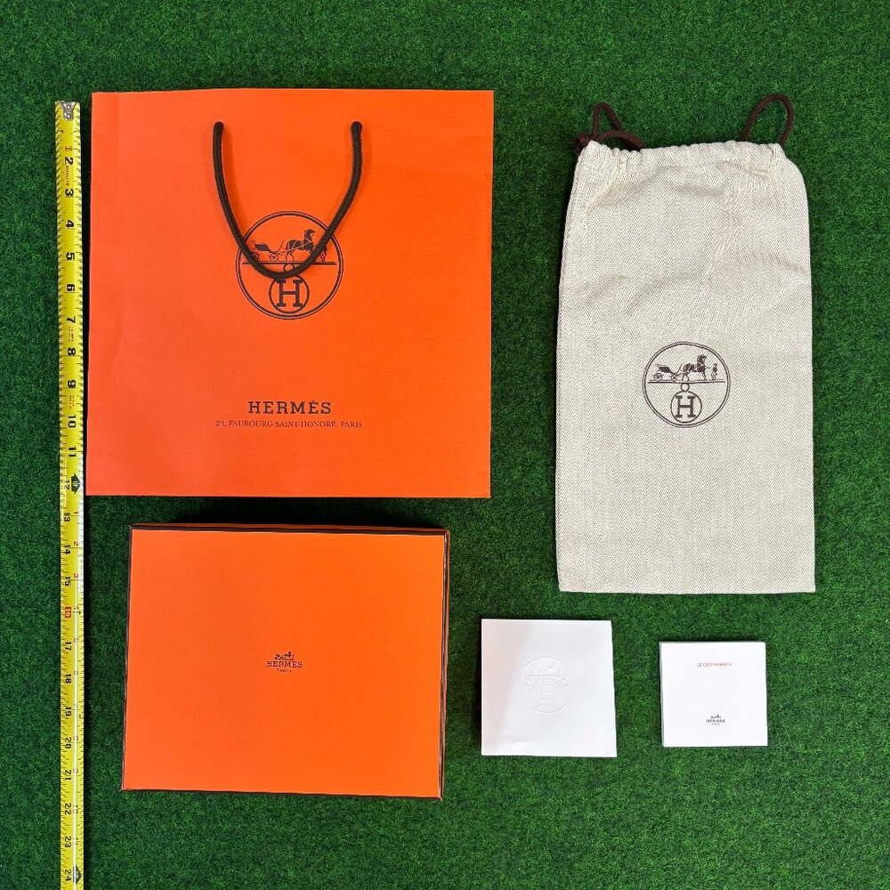 Hermes bag, box and packaging